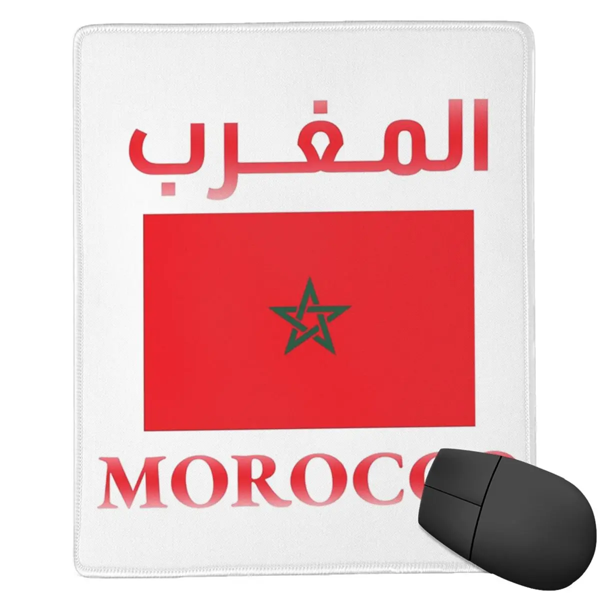 Moroccan Passport Kingdom Of Morocco Mouse Pad Computer Keyboard Mouse Mat Gaming PC Laptop Desk Mat Office Accessories