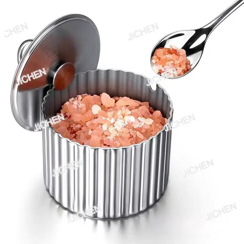 

Nordic seasoning tank light luxury seasoning box high value seasoning bottle salt tank restaurant storage