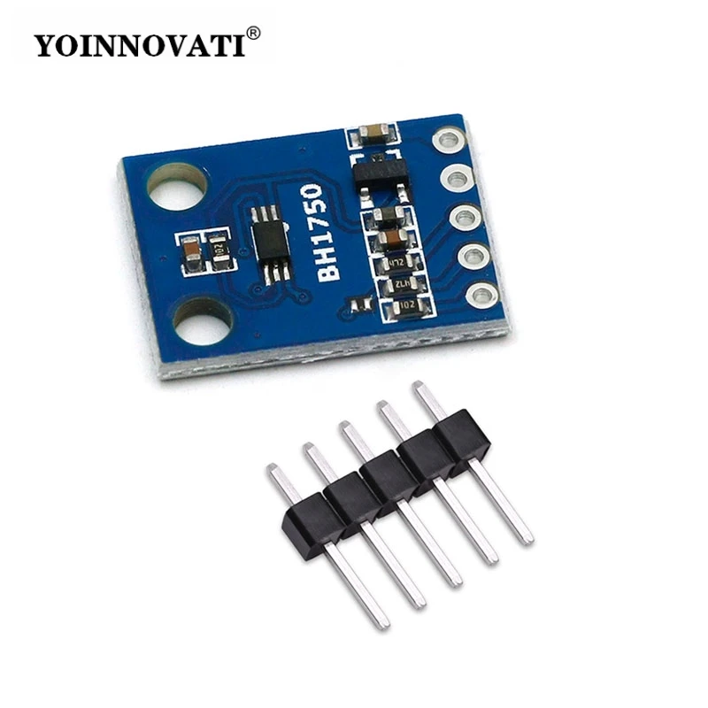 GY-302 Digital Light Intensity Sensor Module with BH1750FVI Chip - I2C Interface, 3.3V-5V Compatible for Arduino