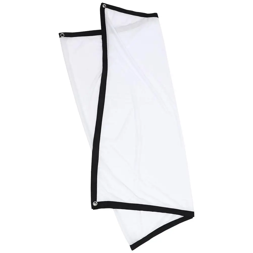 

Portable Projector Screen 100 Inch Outdoor Movie Foldable White Projection Curtain for Indoor Use