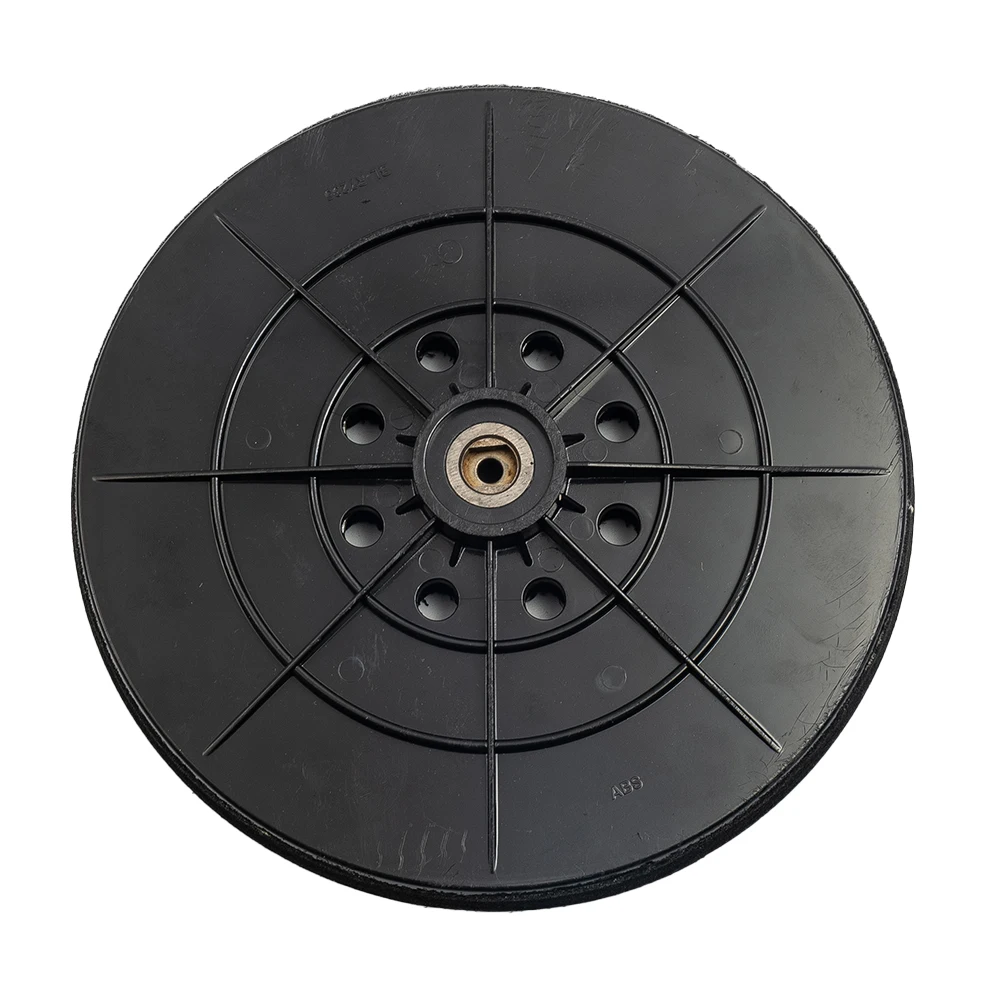 9inch 215mm Drywall Sander Backup Pad 8hole Hook And-Loop Sanding Pad With 6mm Thread Hard/Soft Sponge Polishing Backing Plate