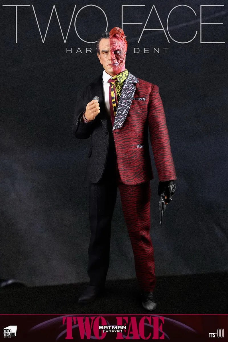 In Stock Toyztrubostudio 1/6  Tts-001 Two-face Action Figure Collection Model Toy