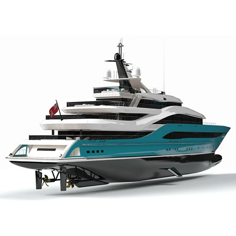 Exquisite Luxury Yacht Models Are Purely Handmade and Can Be Customized in Various Proportions According To Customer Needs