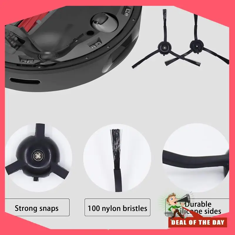 مجموعة ملحقات التسليم لمدة 24 ساعة لقطع غيار المكنسة الكهربائية Roborock Qrevo S/Qrevo Maxv/Qrevo Pro/Qrevo PLUS