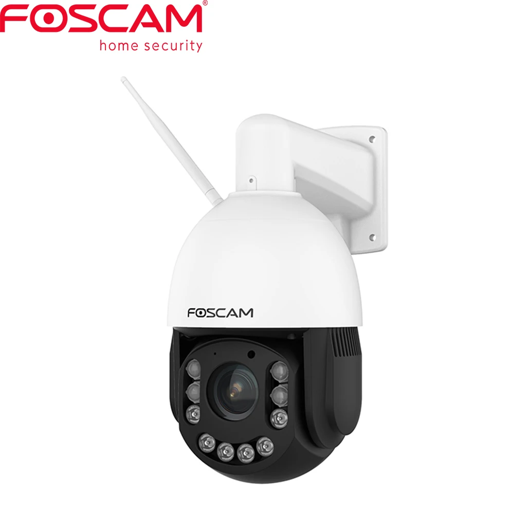 foscam camera ao ar livre sd4h 4mp wi fi zoom optico 18x com rastreamento automatico deteccao de carro 24 5ghz para seguranca domestica 01