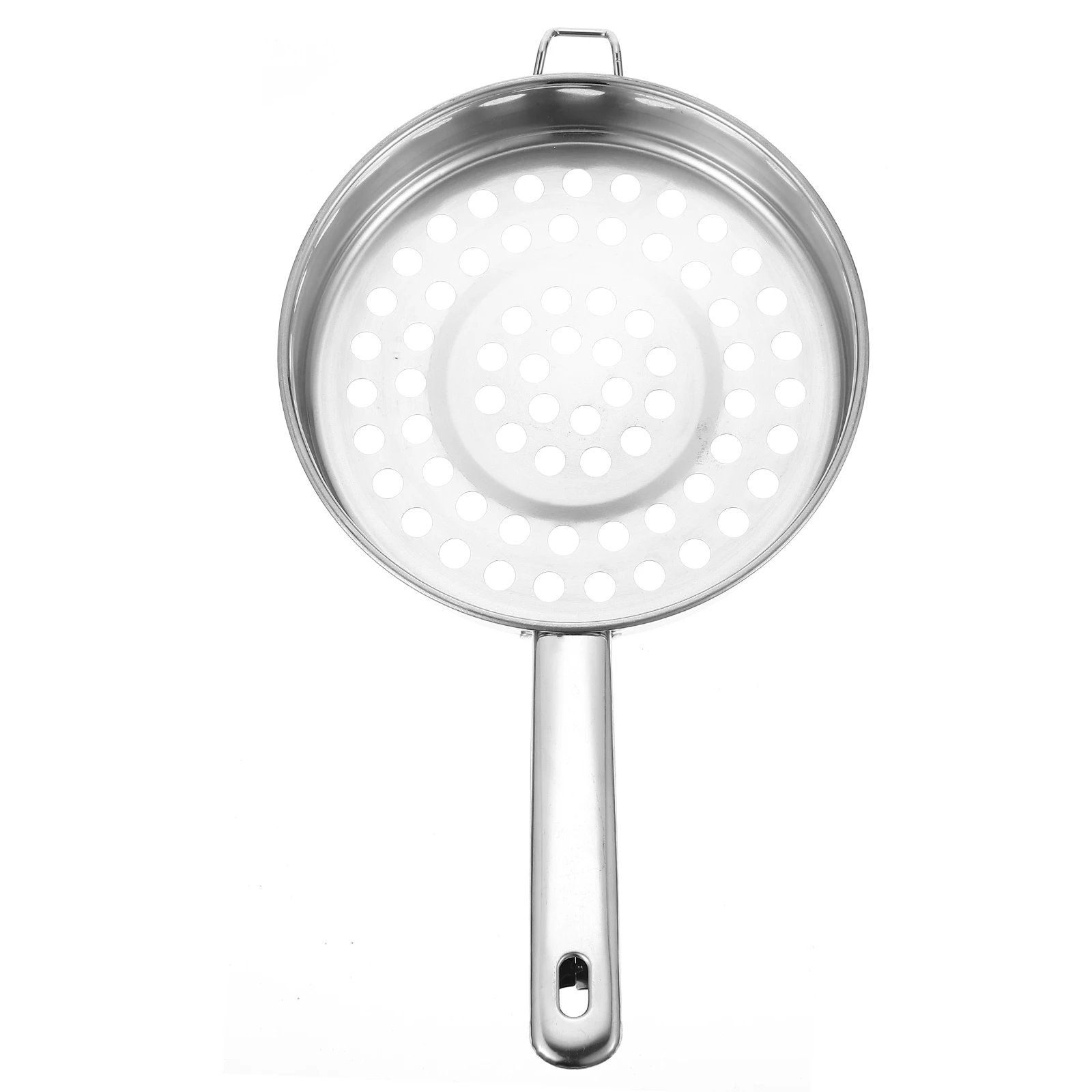 

Flat Bottom Large Hole Strainer Stainless Steel Filter Spoon Multi Function Colander Handheld Strainer Great Stews Hot Pot