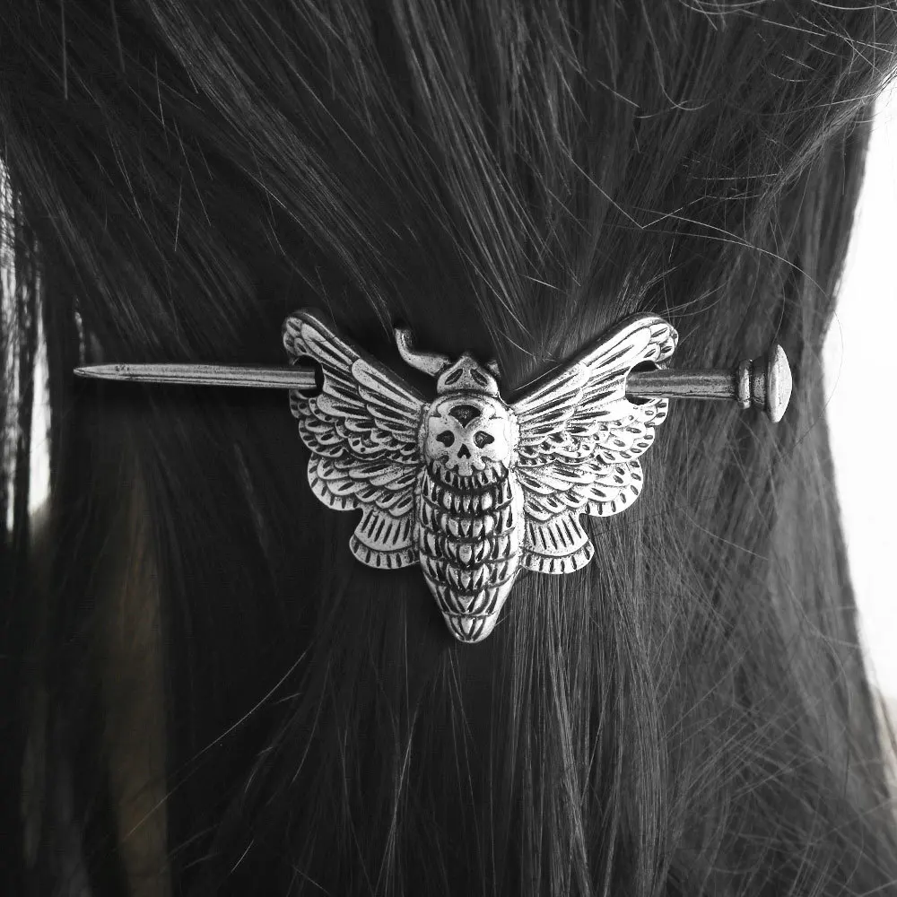 Vintage Viking Celtic Insect Butterfly Bat Hairpins, Personalized Hair Accessories, Suitable For Daily And Party Costumes