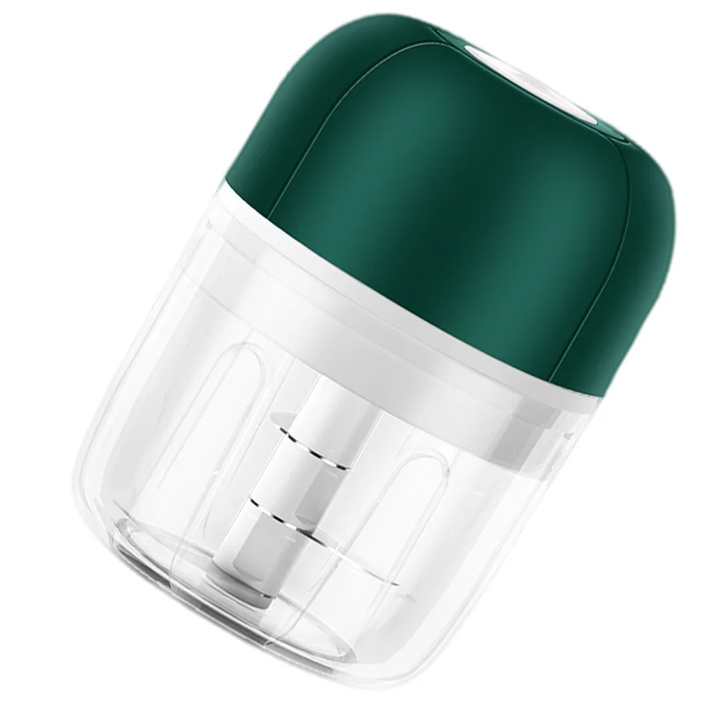 

Electric Garlic Chopper Kitchen Crusher Mincer Meat Grinder Vegetable Processor ABS Stainless Steel Easy Clean USB Charging