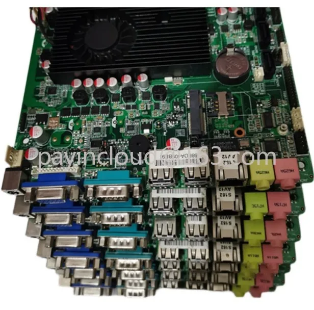 SV1a-13714P-B1 Cash Register All-in-One Machine Industrial Control Mainboard 1037u LVDS Gigabit 3 Sata