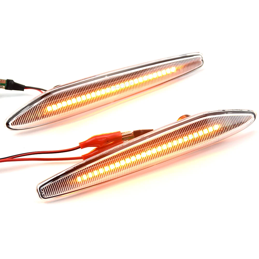 Feux de position latéraux dynamiques à LED, clignotants à flèche, lampes clignotantes pour Romeo 159, 159 Sportwagon, Boera, Spider typ 939, adieu,