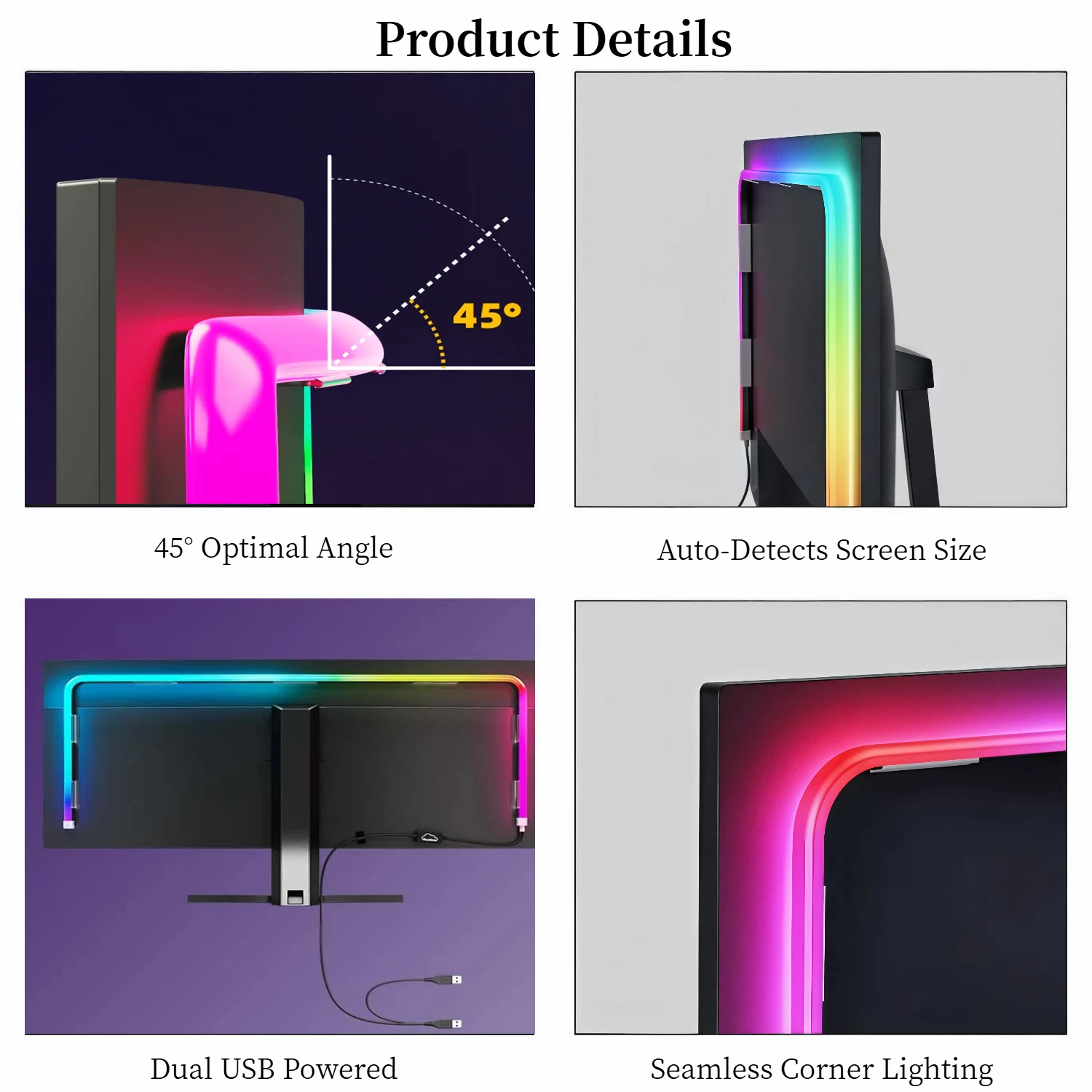 Smart LED Strip Backlight for - Retro Gaming Projector recension och pris