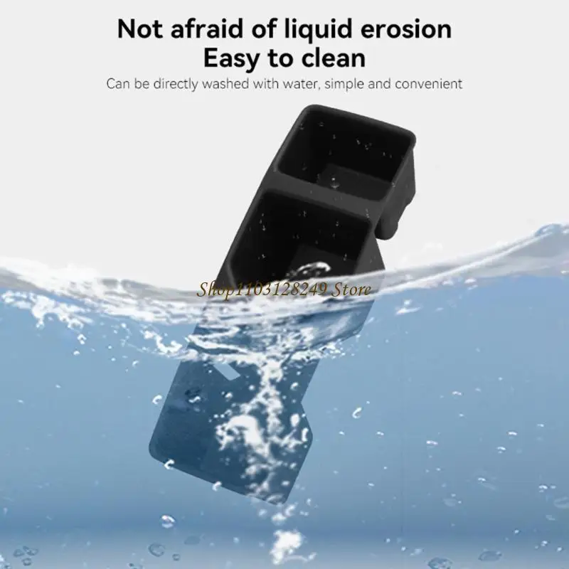 

N5KD Quick Install Vehicle Drink Holders Protector Strong TPE Easy to clean Not Skid Cup Holders Mat Easy to Use for Vehicle