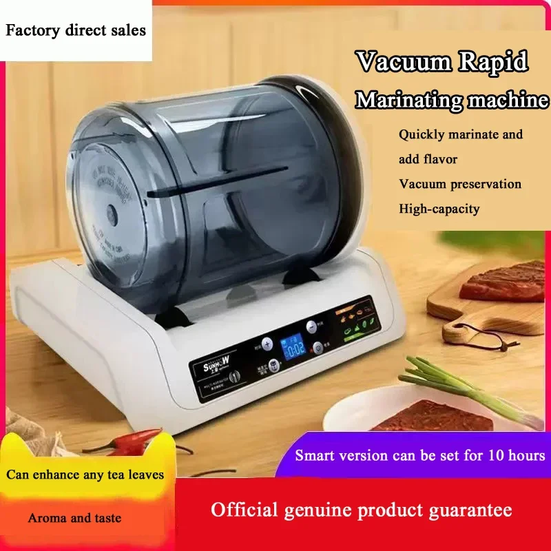 Stainless Steel Tumbler Pickle Pickle Vacuum Salt Marinator Marine Machine For Fried Chicken