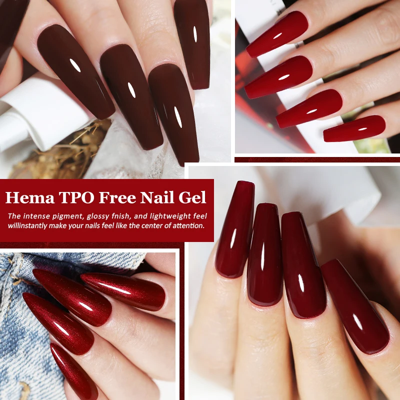 Esmalte en gel de uñas NAILCO 15ml HEMA FREE TPO FREE, capa base y top coat, semipermanente, para uñas, arte de uñas, manicura, UV 2