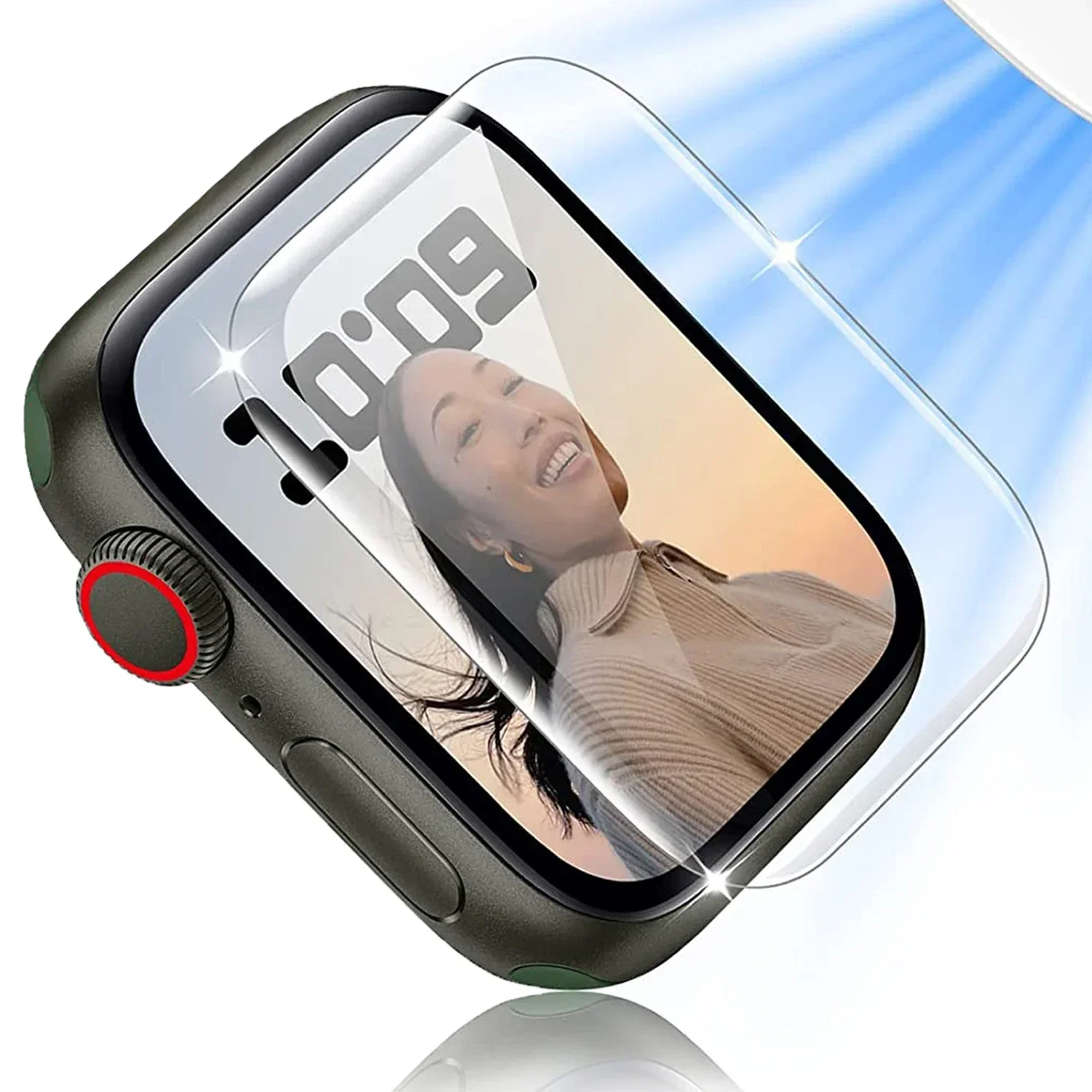 3PCS Screen Protector Protective Film for Apple Watch 8 7 SE 5 4 6 9 Hydrogel Film IWatch Series 45MM 41MM 44MM 40MM 42MM 38MM