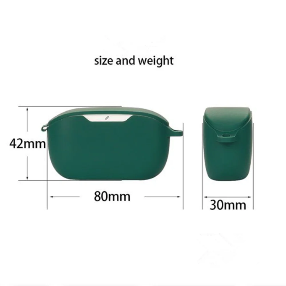 Für JBL Wave Buds/Buds 2 Fall Einfarbig Kopfhörer Abdeckung Fundas Shell Weiche Stoßfest Silikon Hearphone Zubehör – Detail 3