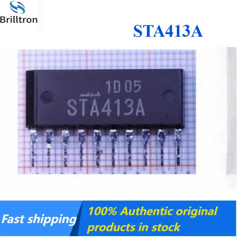 

5-20PCS New Original STA413A STA415A STA41 SIP-10 Car Computer Board Transistor IC Motor Driver ICs Original in Stock