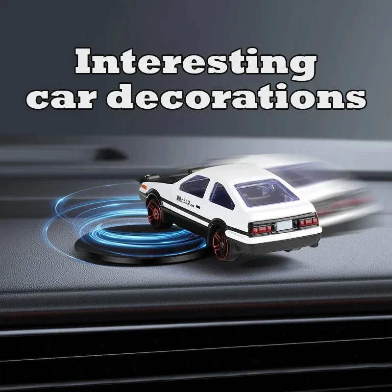 Funny Drift Tail Swing Car Ornament Rotating Dashboard Toy Automotive Interior Accessories Center Console Decor