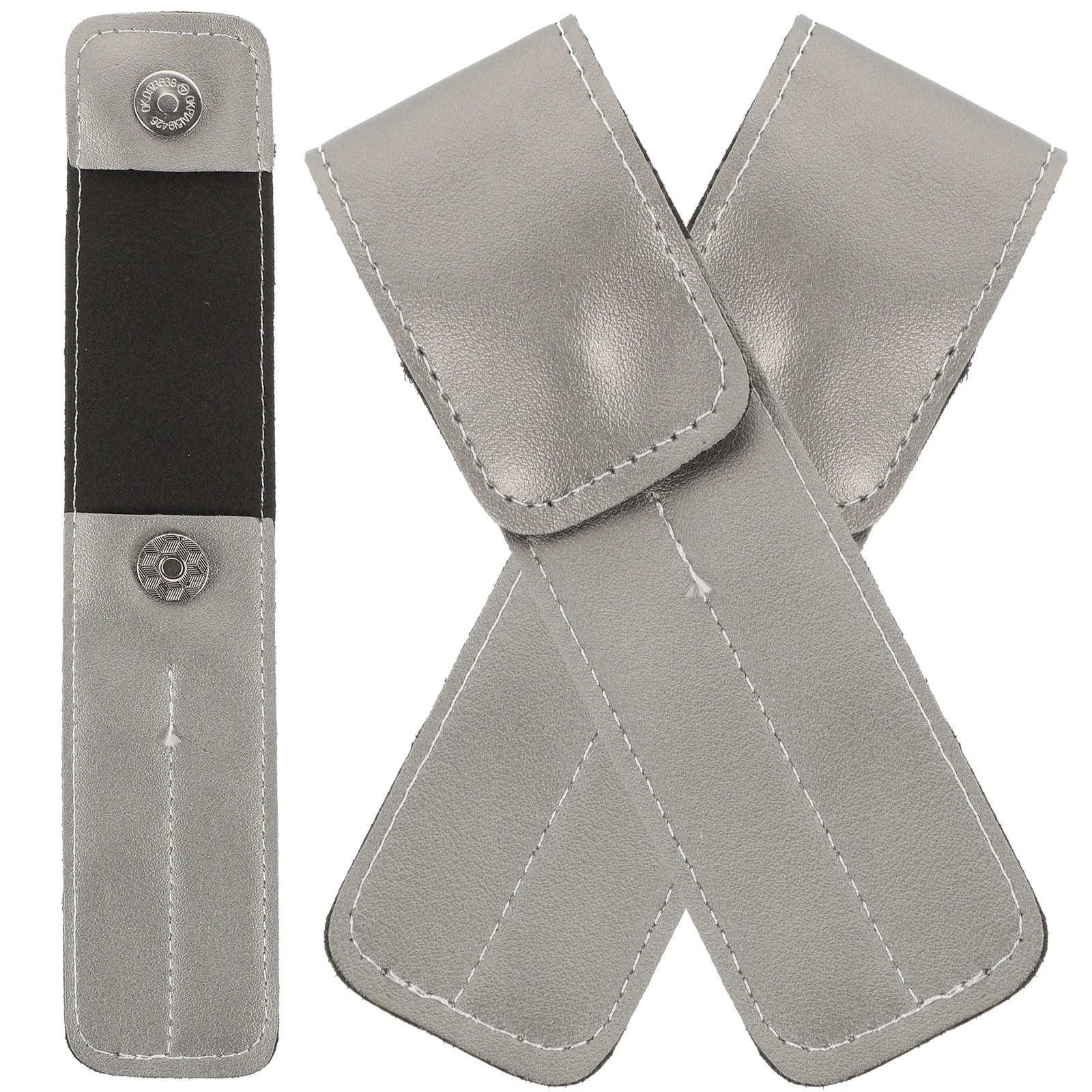 3 stuks wimperpincet tas PU draagbare magnetische kliksluiting compacte lichtgewicht opbergtas voor make-up gereedschap reizen