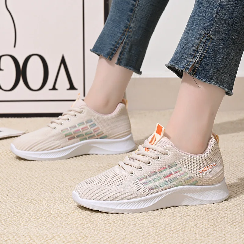 Old Beijing cloth shoes women's breathable mesh casual comfortable soft-soled walking lightweight running versatile mother
