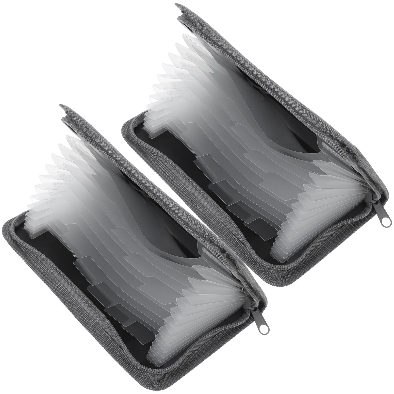 

Набор из 2 расширяемых папок-аккордеонов для документов, многослойный органайзер для чеков, пластиковый органайзер-аккордеон большой емкости для хранения офисных документов