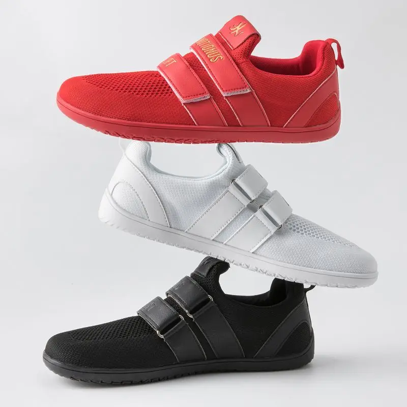 Professional Weight Lifting Sneakers Men Breathable Squat Hard Pull Shoes Anti-Slip Gym Training Shoe Unisex Sports Shoe Mans