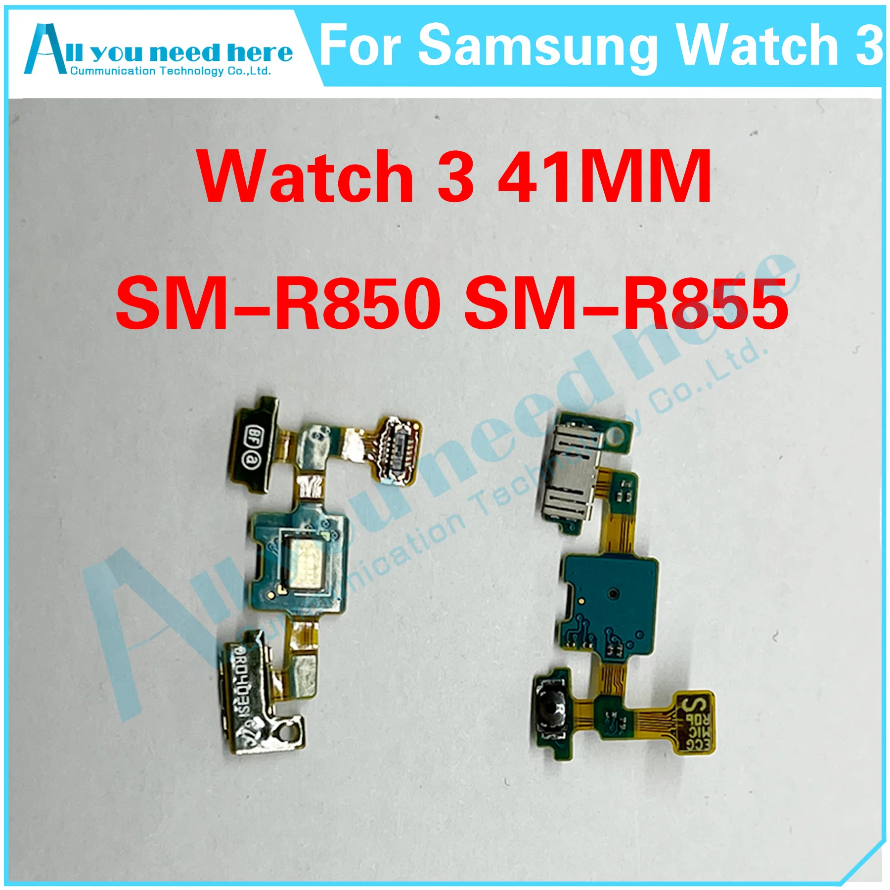 

For Samsung Galaxy Watch3 41MM R850 R855 Watch 3 Power Return Back Flex Watch Main Board Power Key Switch Flex Flat Cable