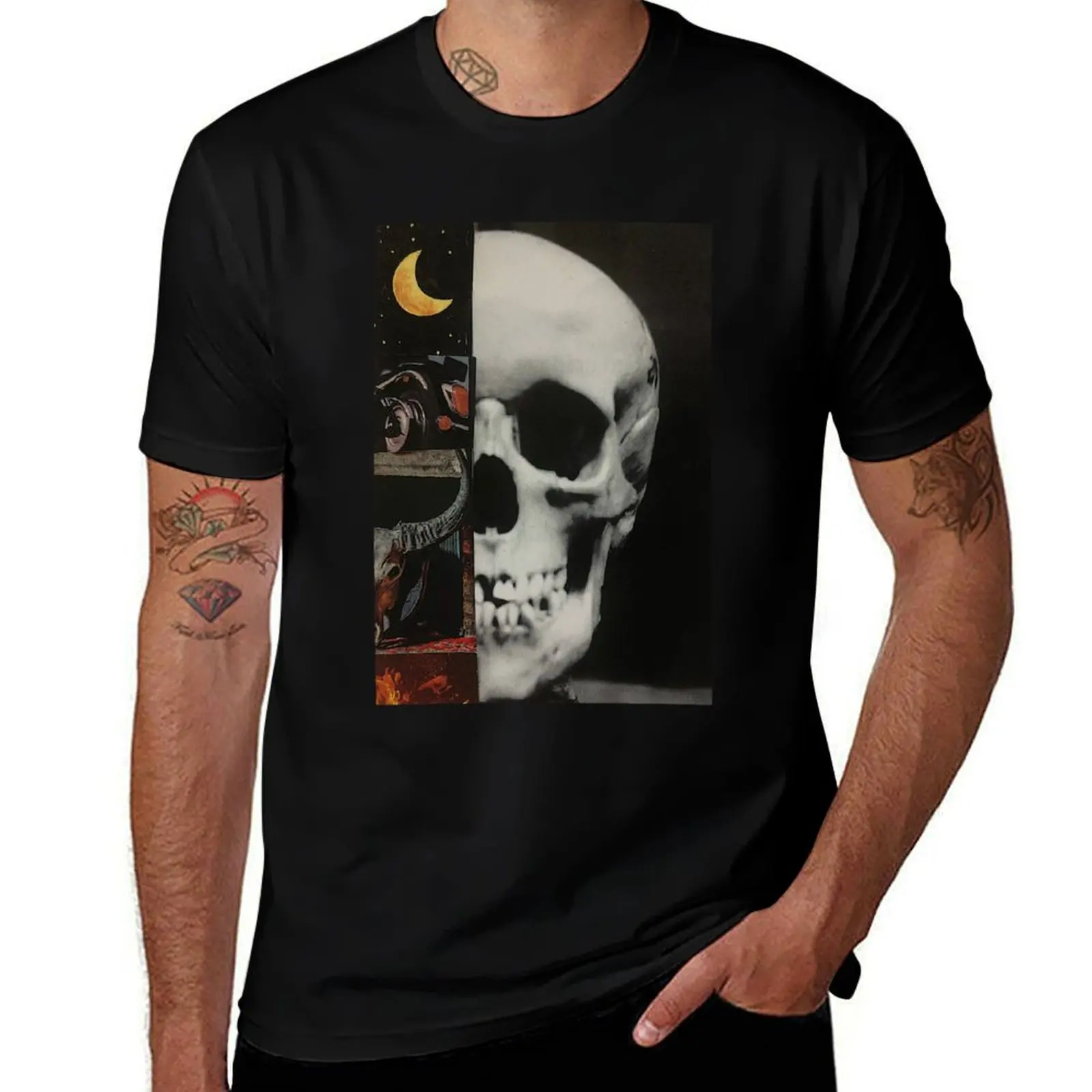 

“The End Times” collage art design T-Shirt t shirts for man graphic cars t shirts with prints T-Shirt