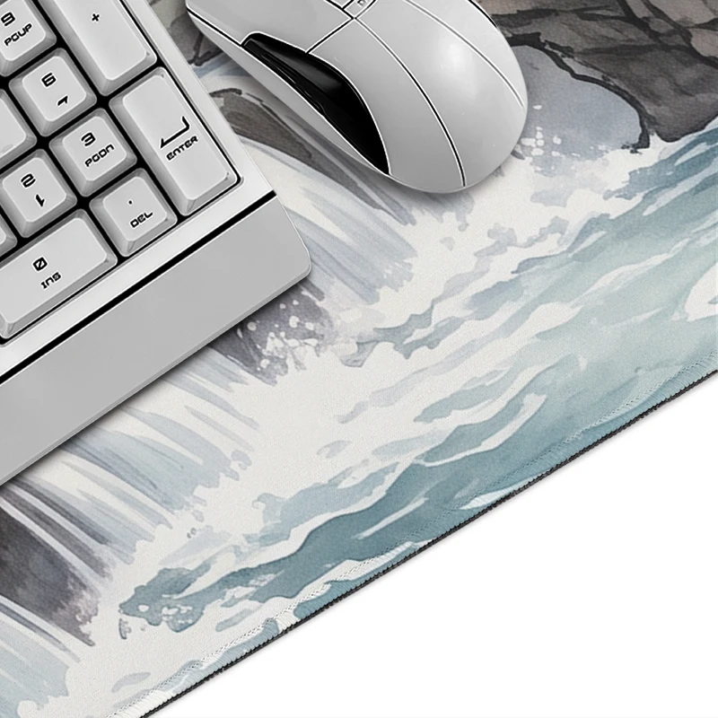 Mouse Pad Sakura Valley Gamer printon demand Custom New Computer Mousepad XXL Playmat Office Accessories Desktop Mouse Pad