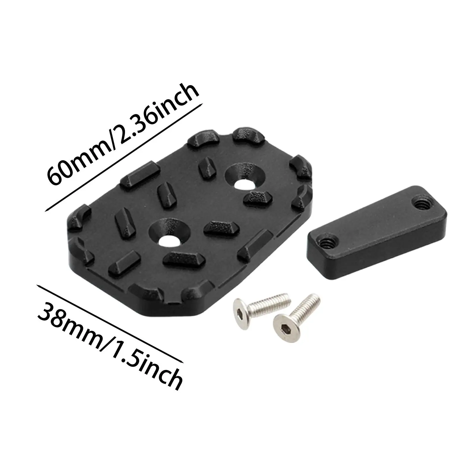 الفرامل الخلفية رافعة الوسادة موسع CNC سبائك الألومنيوم دواسة مسند القدمين إصلاح لهوندا CB400X CBR400R MSX125