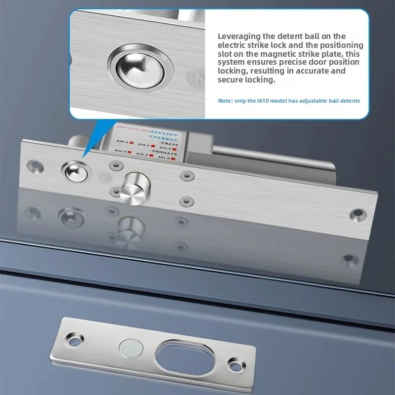 KOB Access Control Electrical Plug Concealed Electric Control Lock Electronic Access Control Lock Low Temperature Delay Pin Lock