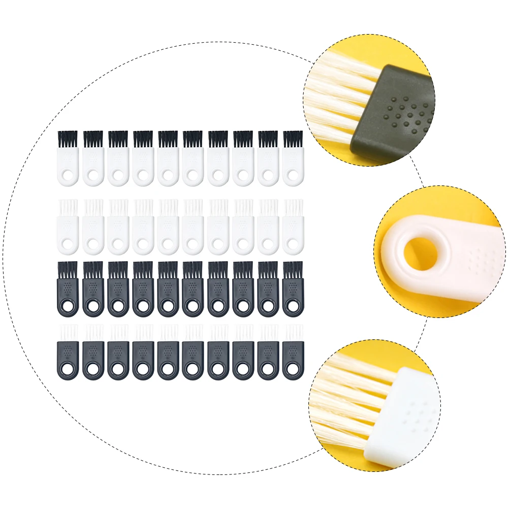 

40pcs Razor Cleaning Brush Shaver Duster Electric Shaver Cleaner Beard Hair Clipper Premium Material Lightweight Practical Easy