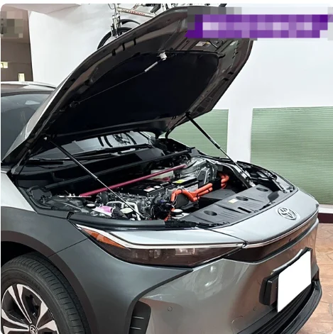 

1 комплект газовых стоек для Toyota bZ4X (EA10) 2022-настоящее время, поддержка подъема переднего капота, демпфер, опорные стержни амортизатора