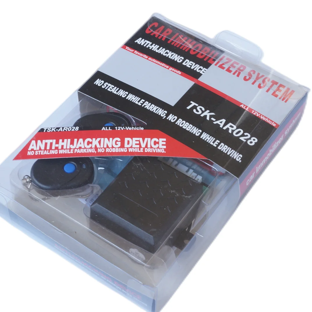 

hot Sensor anti-robbery device with Power cut-off/fuel cut-off/engine lock for 12V Cars/motorcycles burglar Alarm with 2 remote