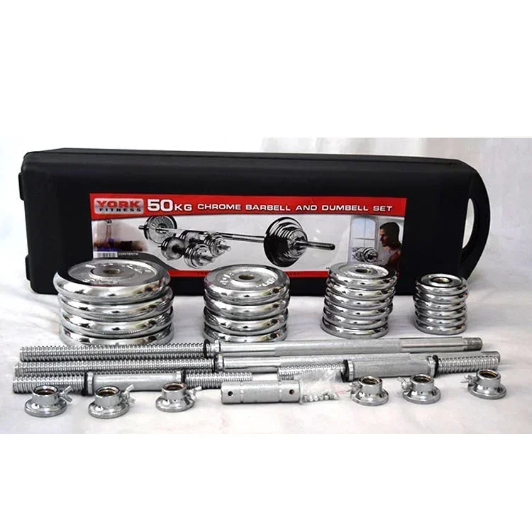 50KG Adjustable Boxed Barbell Dumbbell Set Dumbbell Barbell Set