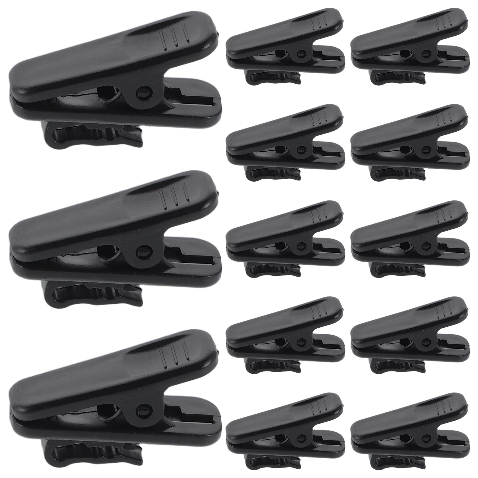 100Pcs Headphone Cord Clips Compact Plastic Earphone Wire Holders Cable Organizer Anti-Tangle Headset Accessory