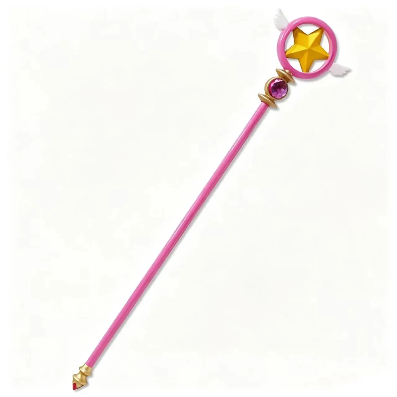 Kinomoto Sskura Cosplay Magic Stick Wand Anime Cardcaptor Sakura Halloween Christmas Costume Accessories