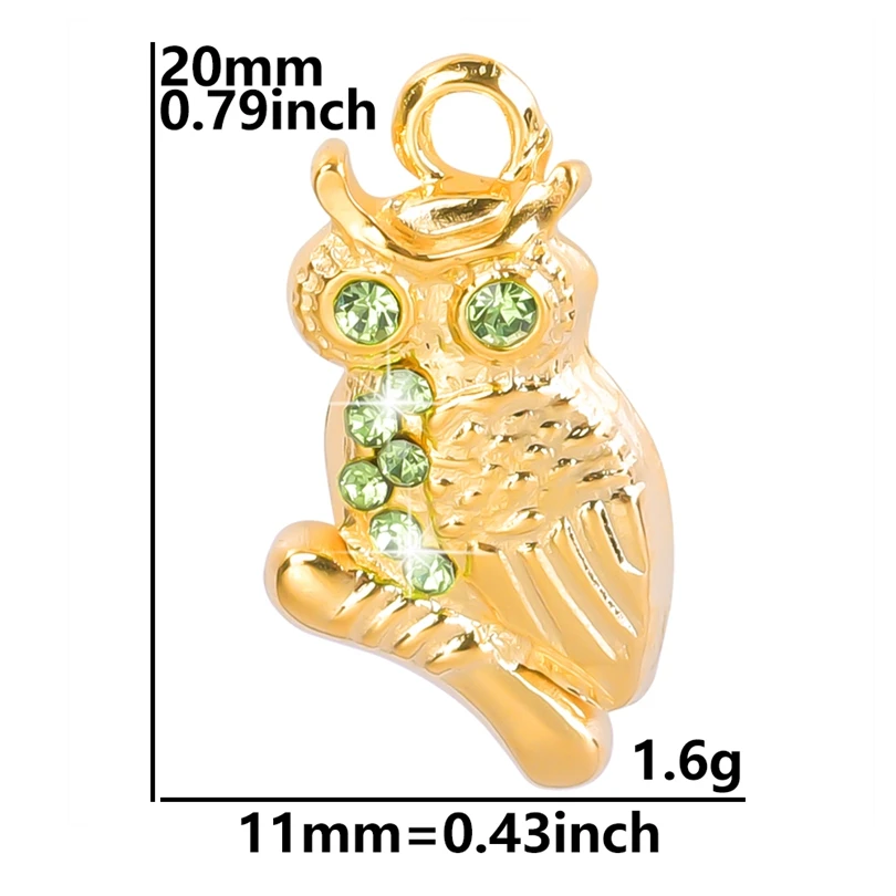 Gold Plated Star Moon Evil Eye Charms Set