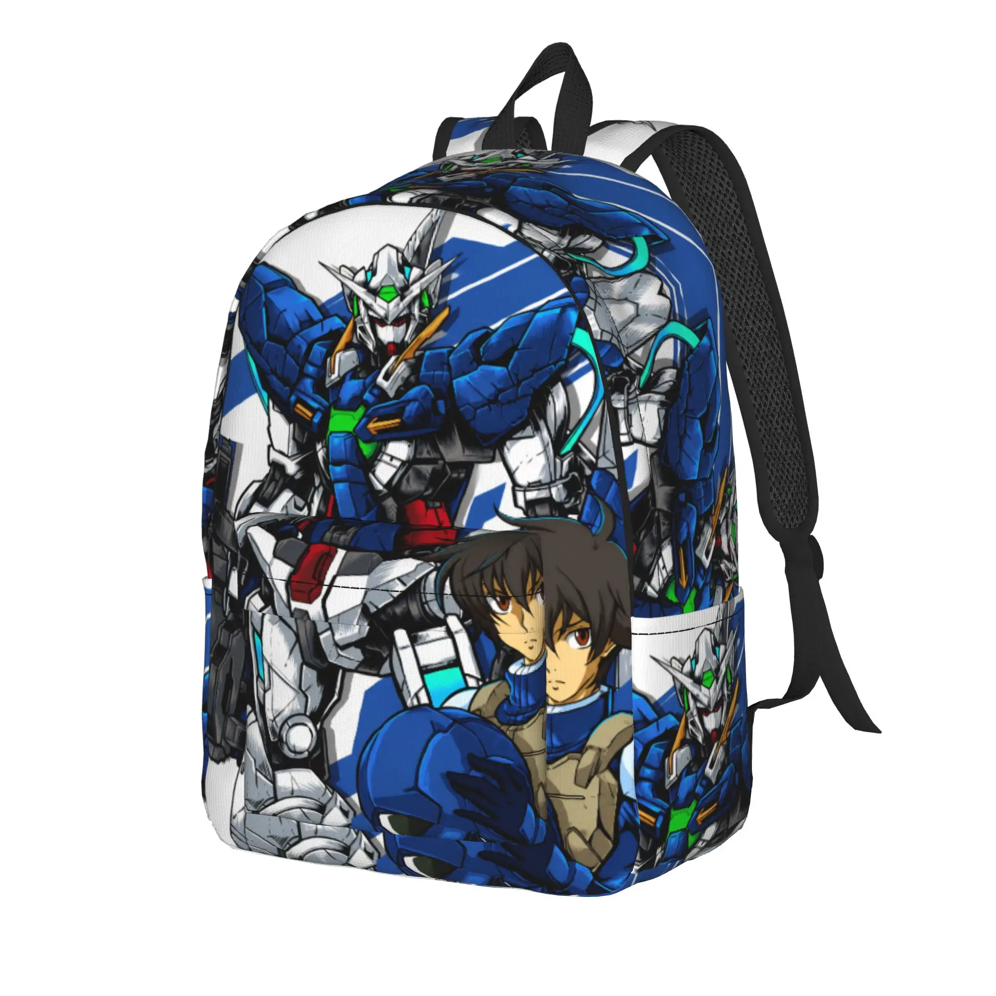 mobile suit gundams Classical Backpack Durable Student Work  Daypack for Men Women Laptop Canvas Bags