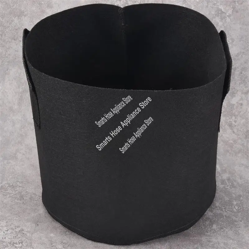 Pojemniki z tkaniny, 5 sztuk, worki do uprawy roślin o pojemności 3 galony, pojemniki z tkaniny z uchwytami na paski do ziemniaków, kwiatów, ogrodnictwa domowego