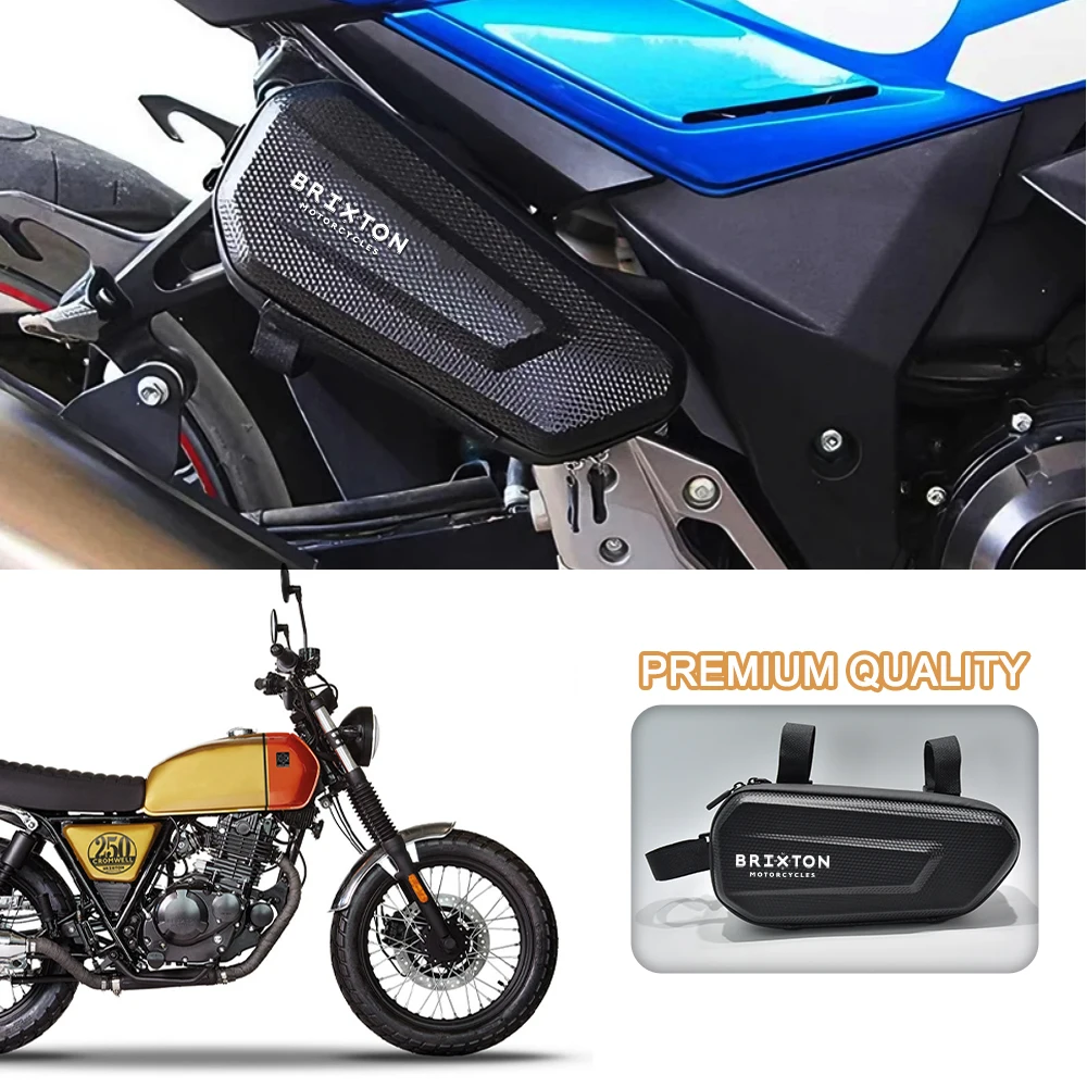 Motorcycle Saddle Bags Waterproof Dry Travel Luggage Side Pockets for Brixton Cromwell 125 Crossfire 500 Storr 500 Sunray 125