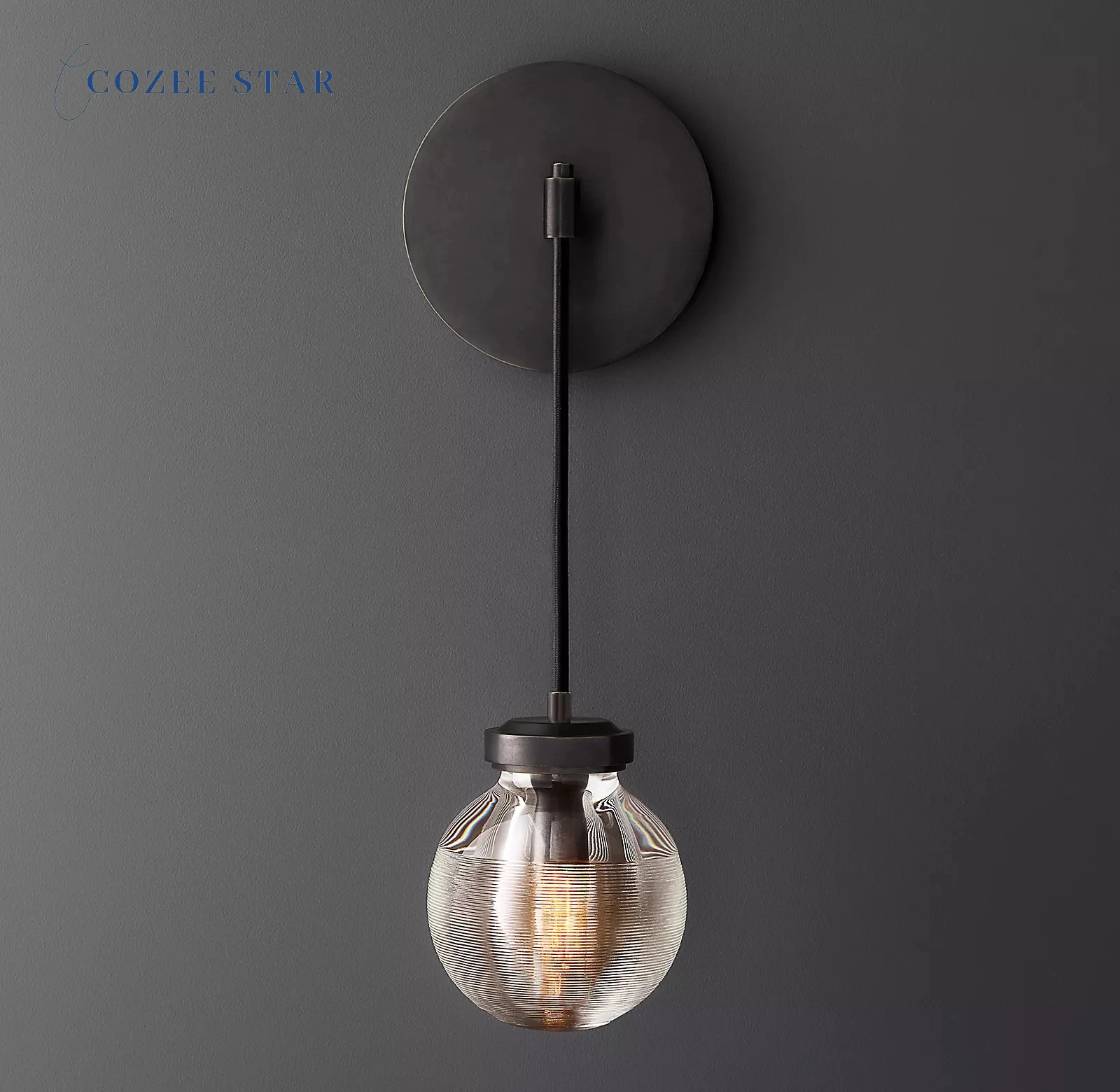 

Modern Crystal Wall Lamps Lustre LED Pearl Single Cristal Wall Sconce Lamp Light Lighting Fixture