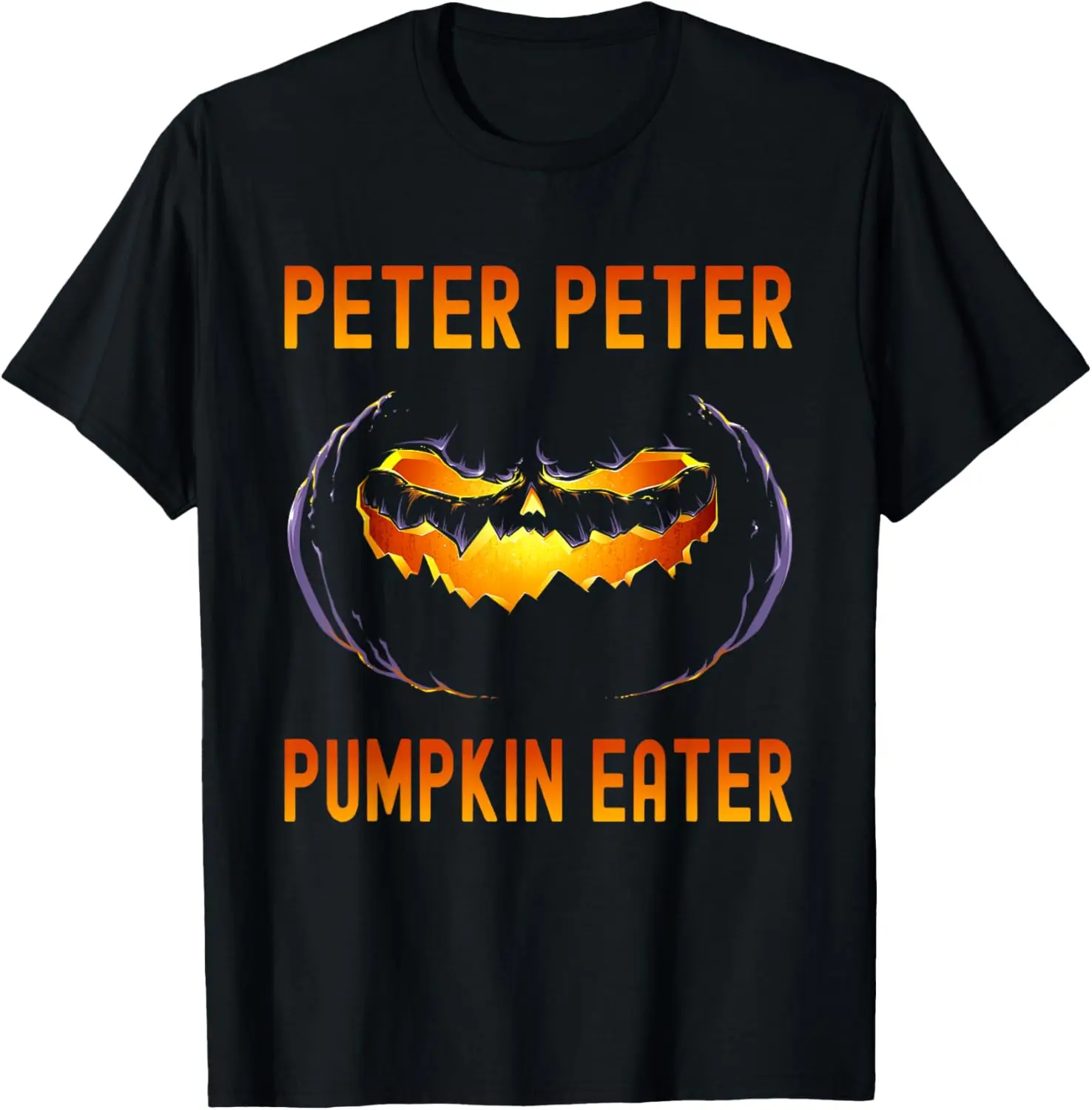 Funny Halloween Matching Costume Peter Pumpkin Eater T-Shirt