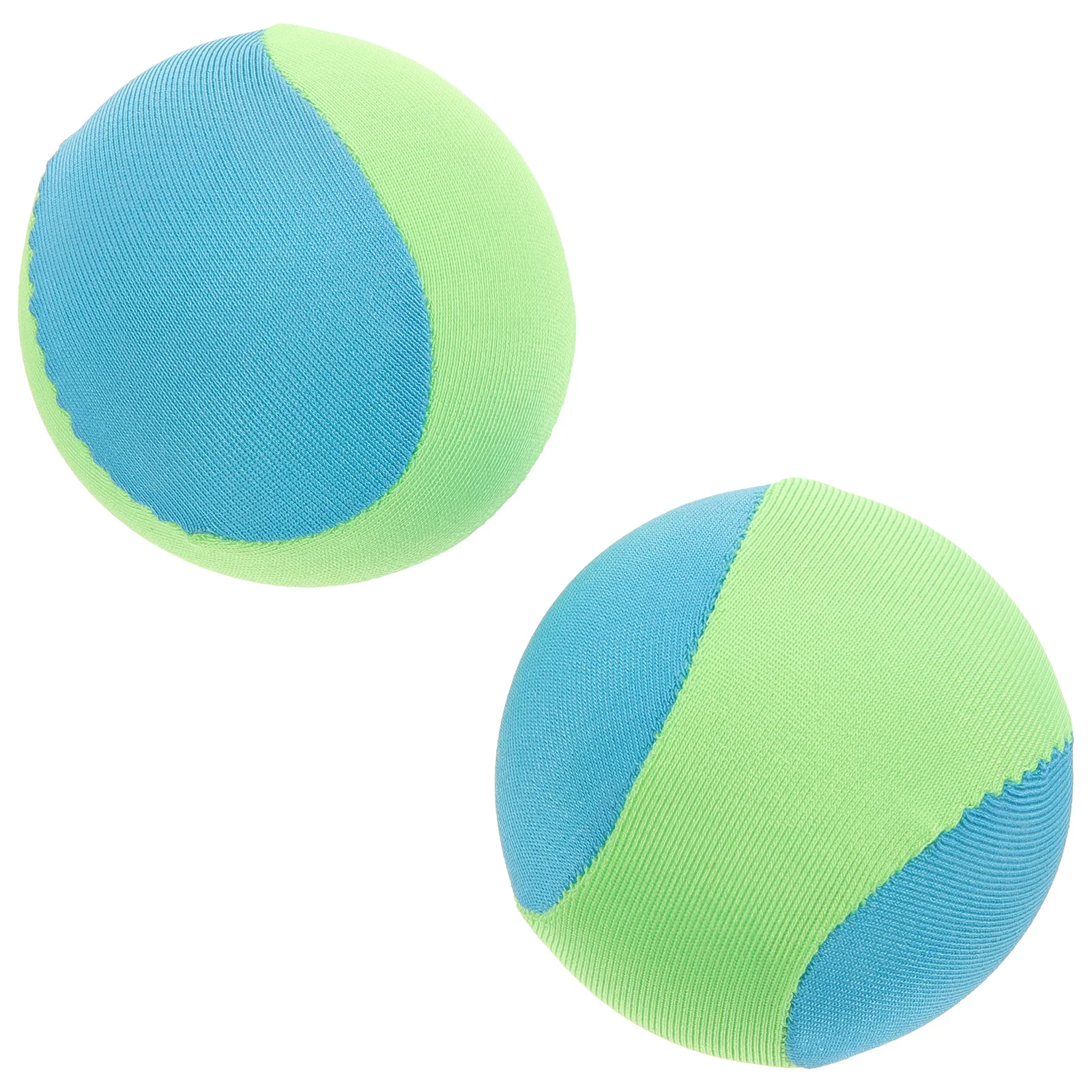 Balle rebondissante Tpr pour piscine, Sports de plage, soulagement du Stress, Durable, léger, amusant, cadeaux de fête, balle de saut en caoutchouc pour enfants, 2 pièces