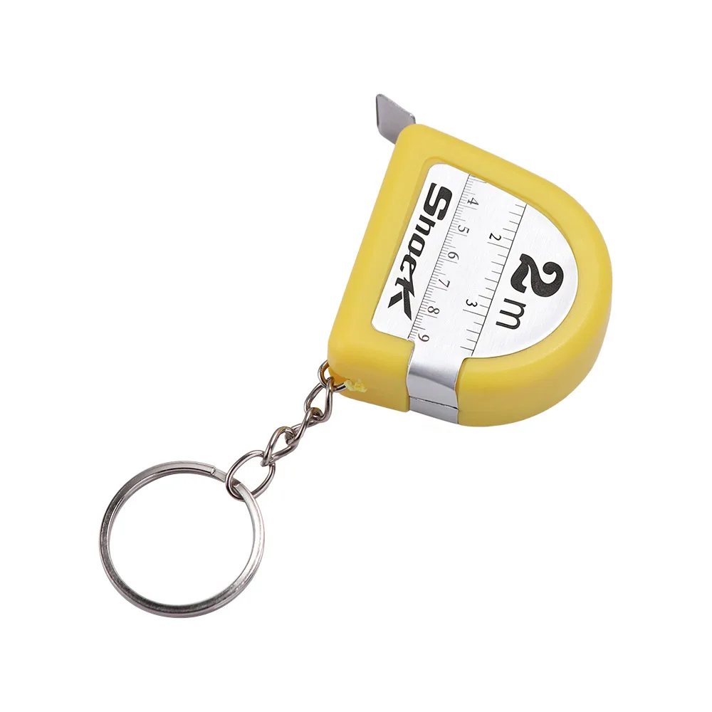 No Measuring Function Shock Tape Measure Joke Gadget Portable Key Chain Electric Prank Toy Interactive Toy Interesting