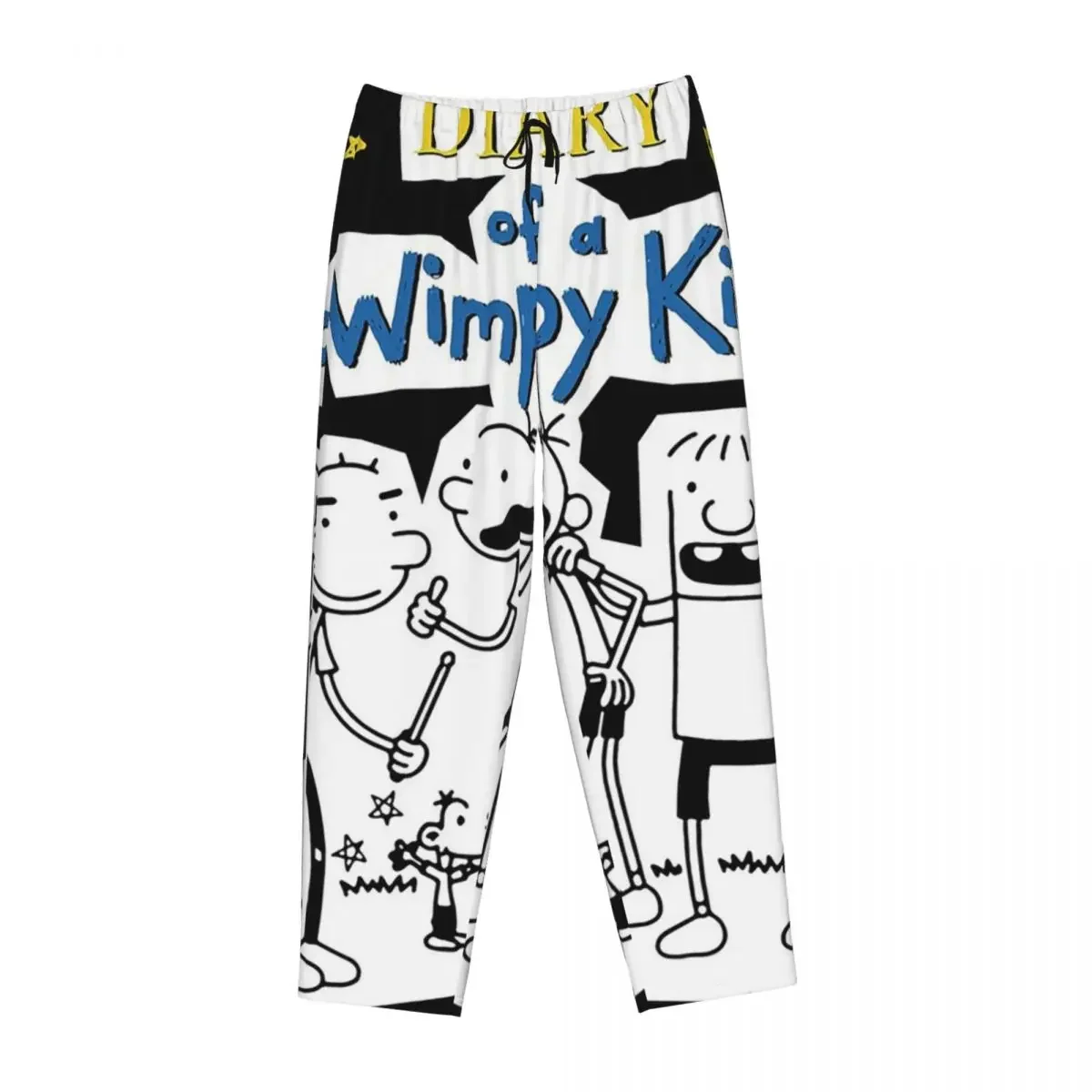 

Женские пижамные штаны Custom Diary Of A Wimpy Kid Group с карманами для отдыха и сна