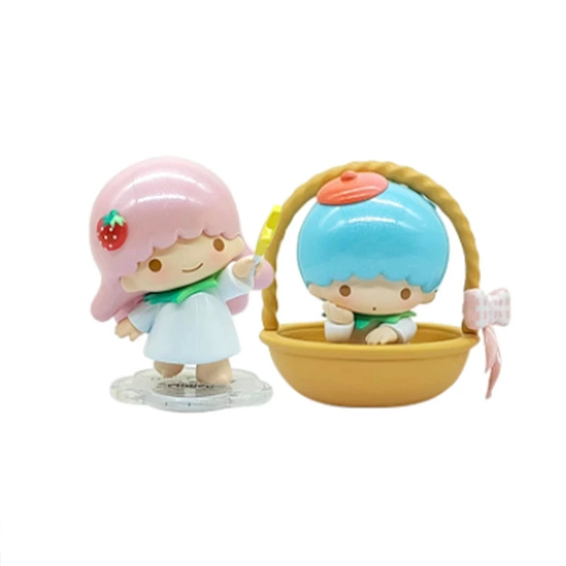 Miniso Blind Box Sanrio Family Strawberry Farm Series Blind Box Cartoon Character Doll Gift Room Decorated Tabletop Decoration