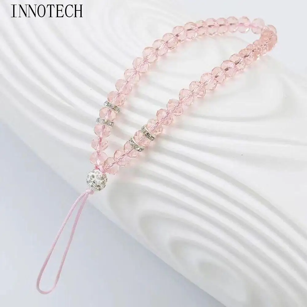 

Beads Wrist Strap Hand Wrist Lanyard Key Lanyards Phone Lanyards Mobile Phone Chain Crystal Phone Straps Mobile Phone Straps