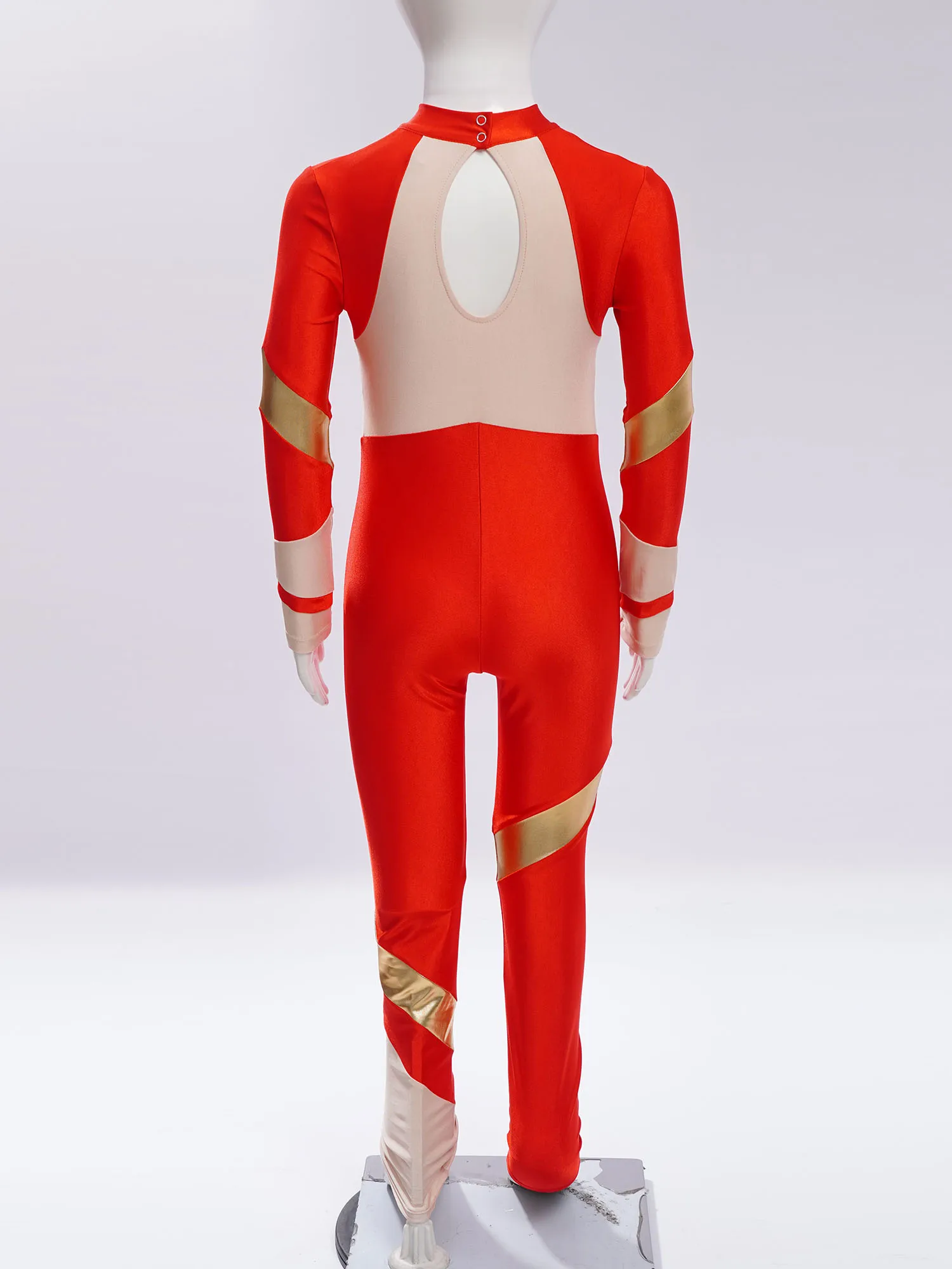 Bambini Ragazze Cheerleader Tute Cheerleader Uniforme Manica lunga Lettere Cheers Abiti da ballo Balletto Gtmnastics Dancewear