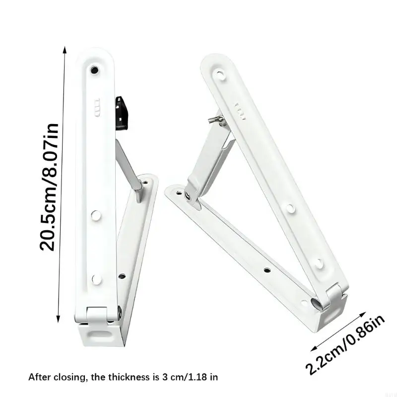 Foldable Solar Panel Bracket 45 Degree Adjustable Photovoltaic Panel Stand Light Weight Frame for Outdoor Camping M4YD